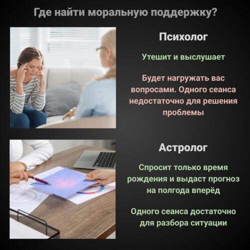 психолог по сравнению с астрологом