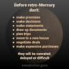 The pros and cons of Mercury Retrograde